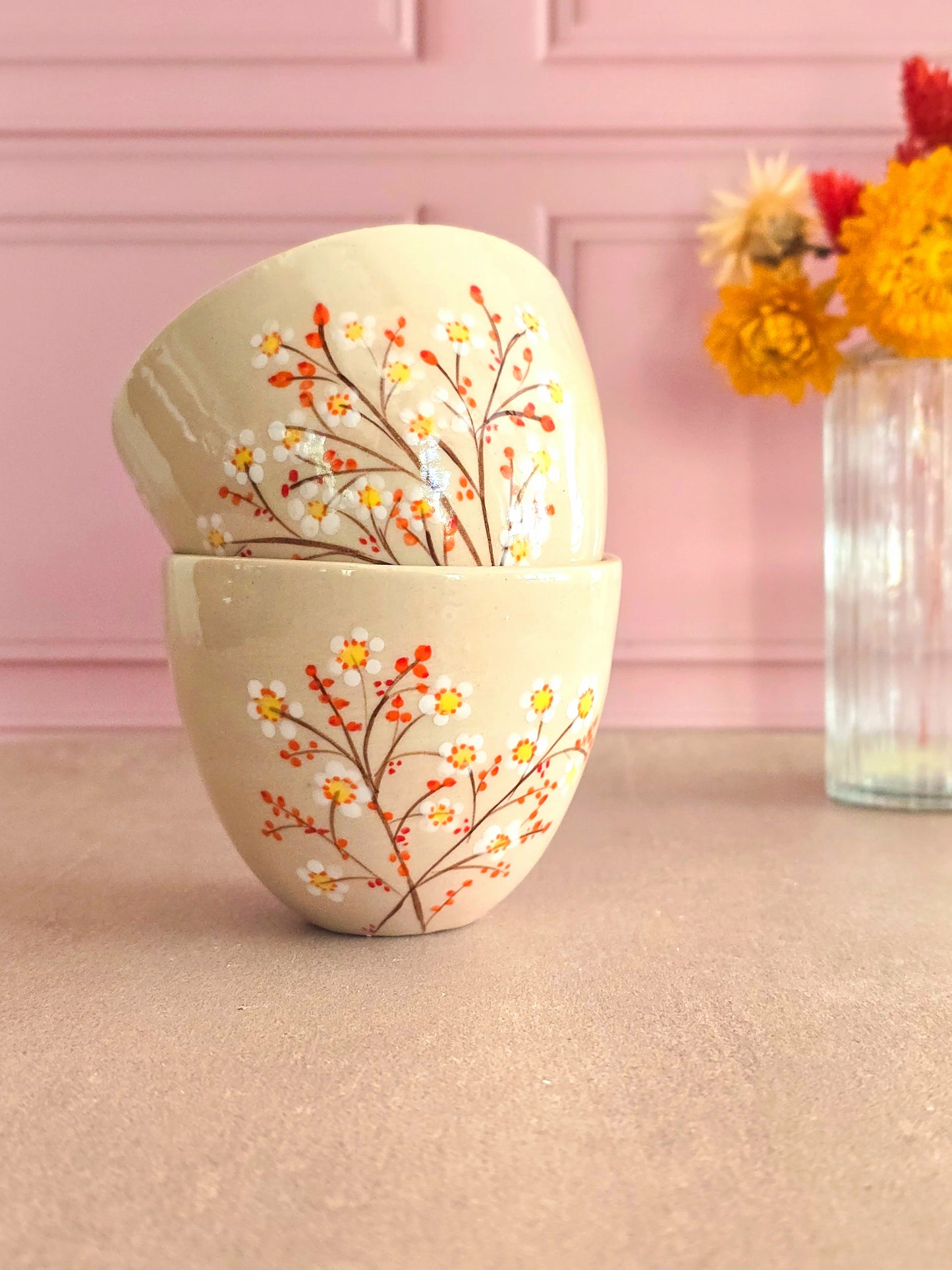 PRECOMMANDE- Tasse Sakura "Floraison"