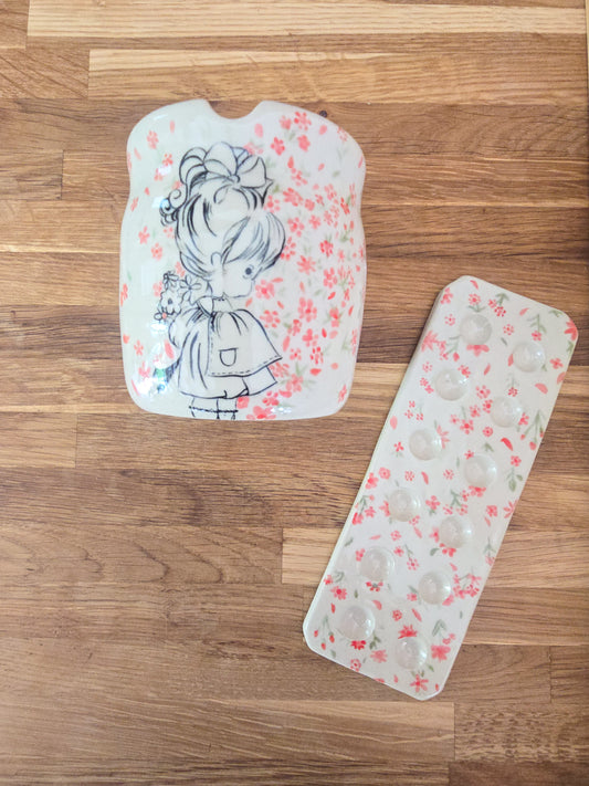 PRECOMMANDE - Pot porte pinceau + 1 grande palette “Rosée d’Été”