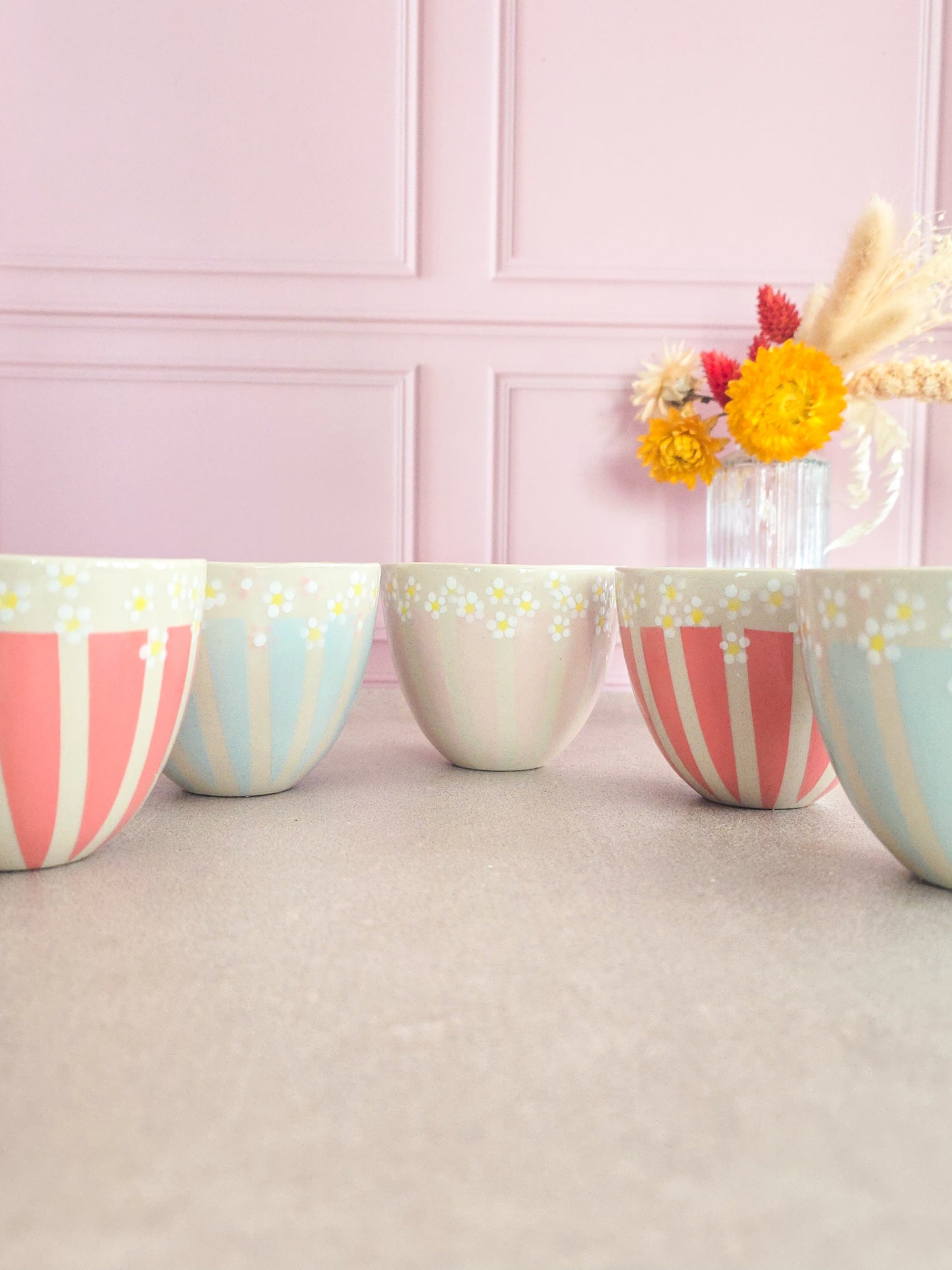 PRECOMMANDE - Tasses Sakura "Printemps"