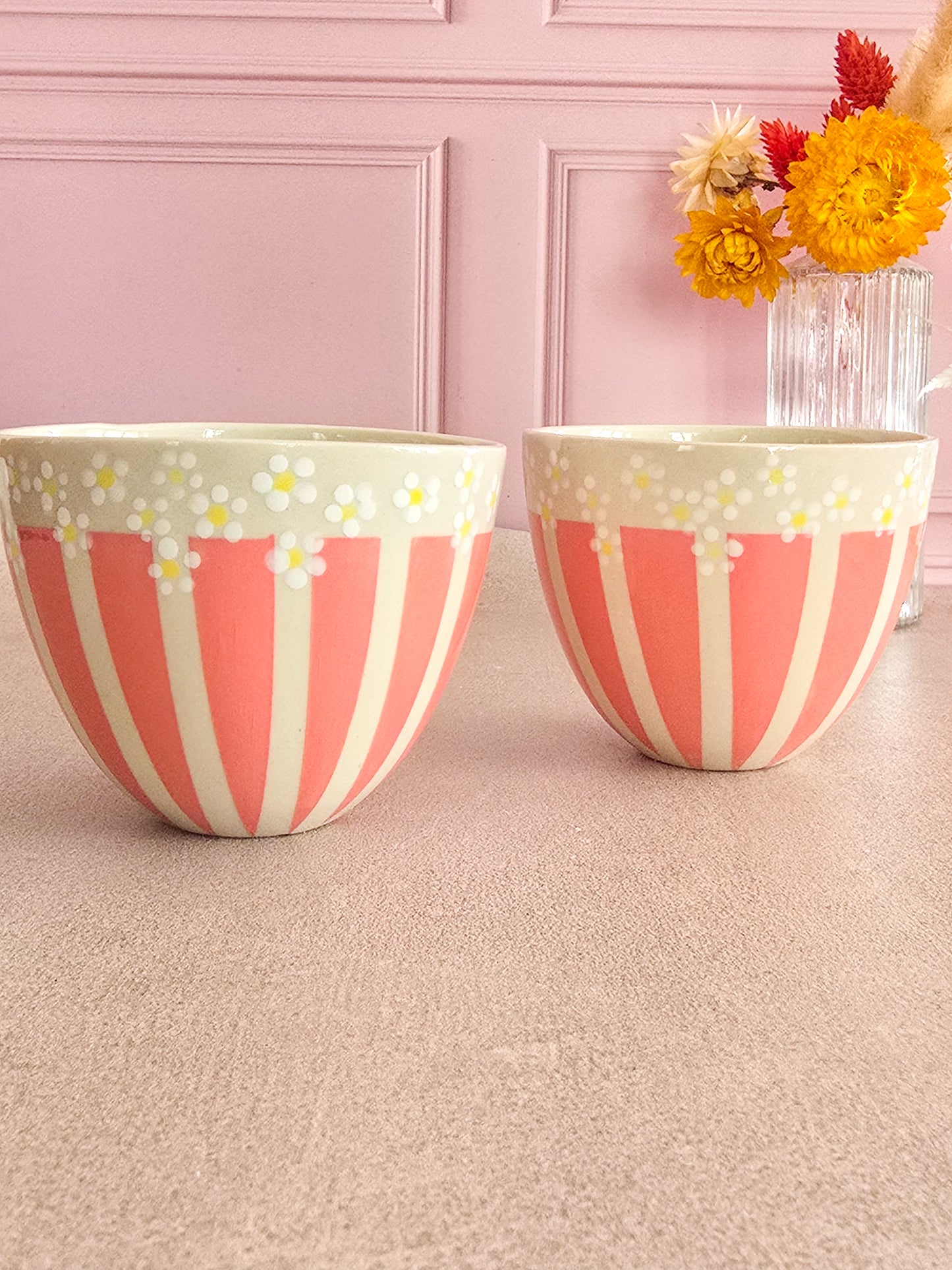 PRECOMMANDE - Tasses Sakura "Printemps"