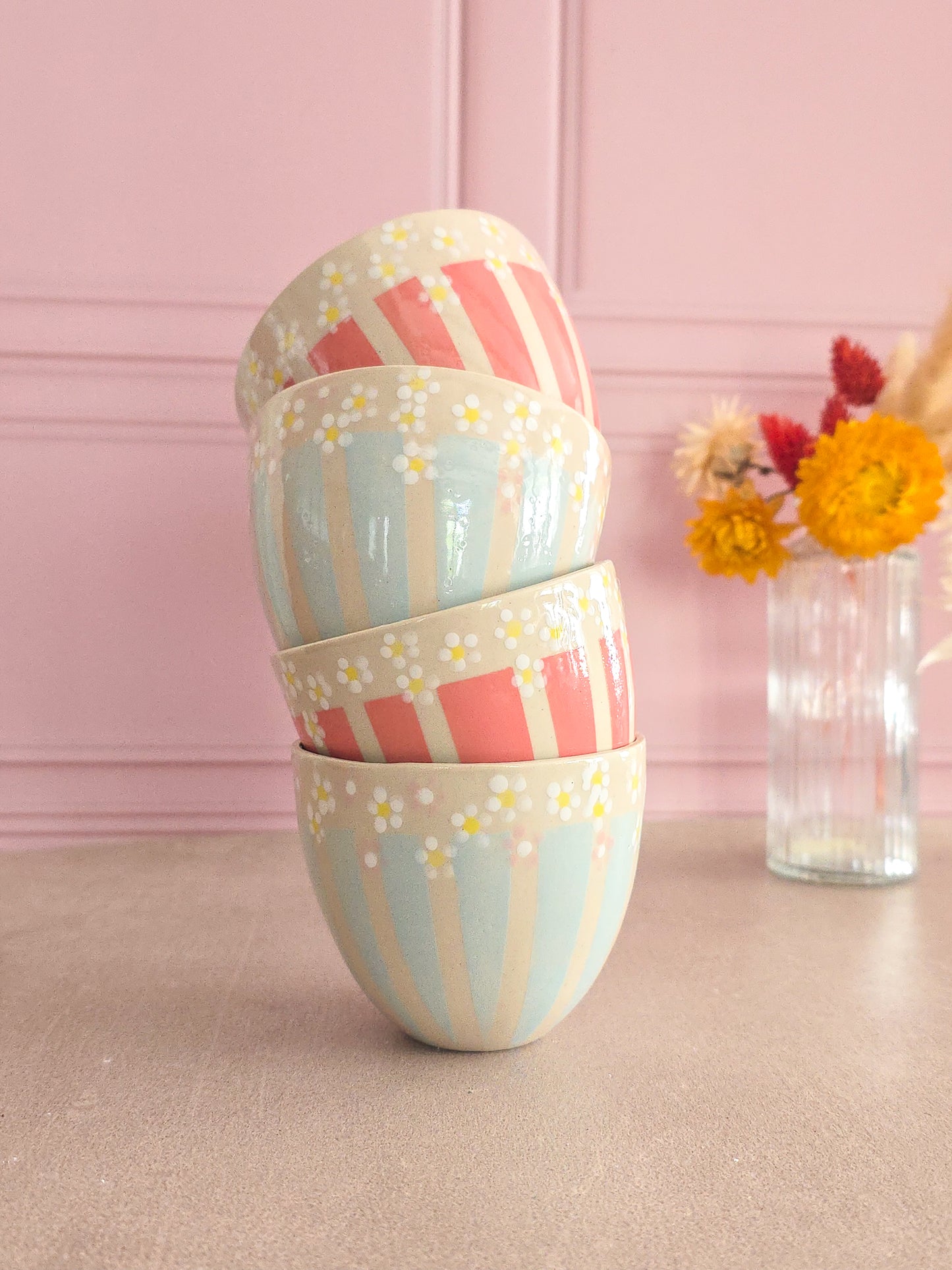 PRECOMMANDE - Tasses Sakura "Printemps"