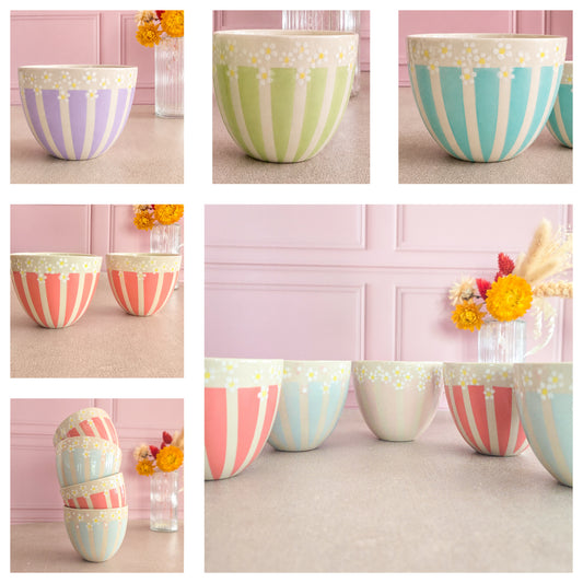 PRECOMMANDE - Tasses Sakura "Printemps"